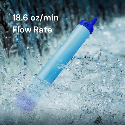 CALDERA-V1 Emergency Water Filter Straw (400 gal)