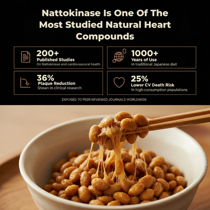 Circulene Nattokinase 10,000 FU - Dissolves the hardened plaque trapped inside your artery walls