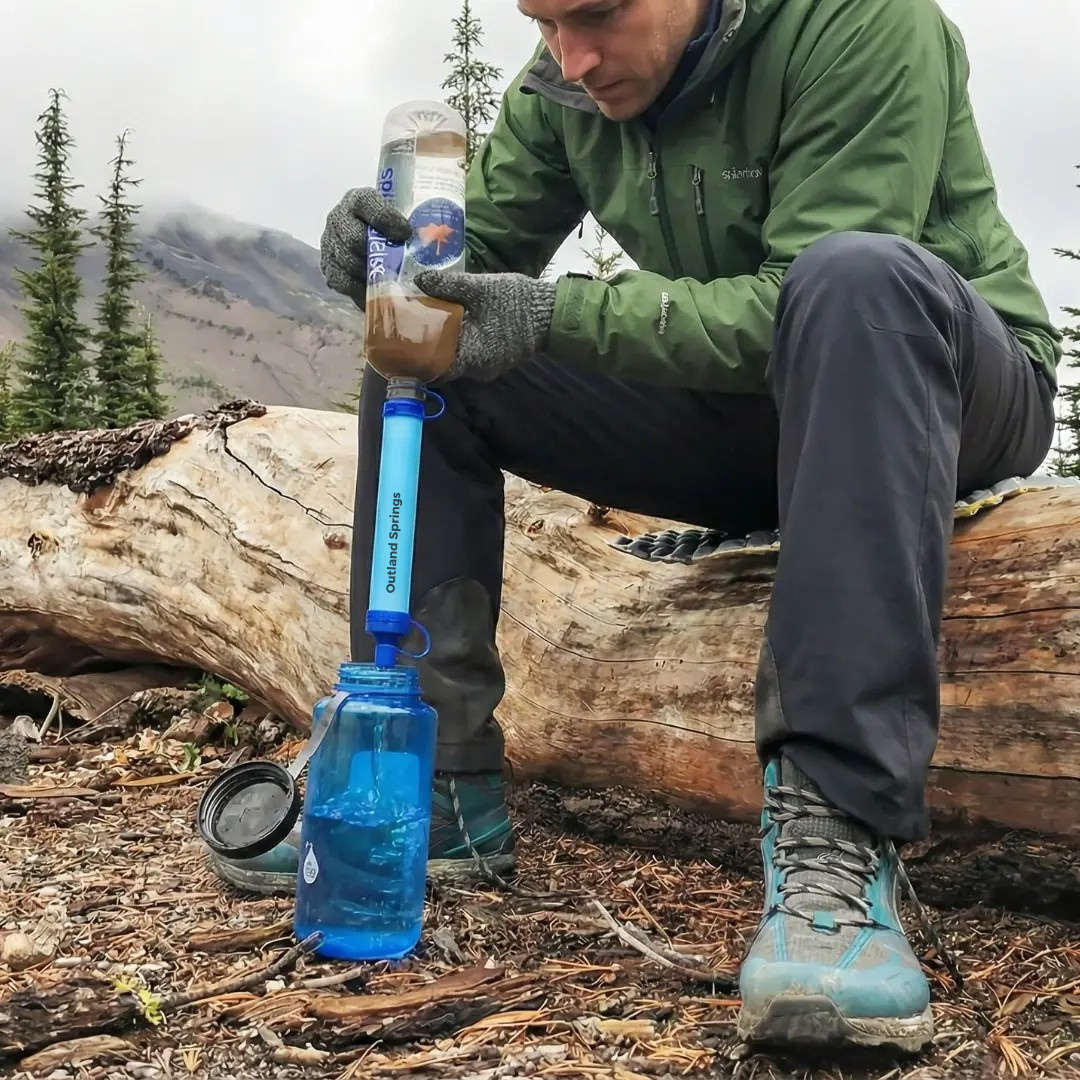 CALDERA-V1 Emergency Water Filter Straw (400 gal)